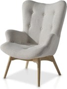 Fotoliu design scandinav Nelida AC-DC917