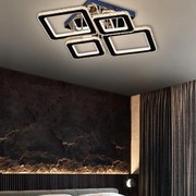 Lustra LED Cu Telecomanda, Elit's Cristal, Esn2911-4F, 140W