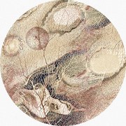 Covor lana rotund Bellona Dark Beige Selectează mărime: 133 X 133