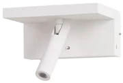 Aplica cu Spot LED HYLLA NFC charger alba