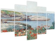 Tablou - Childe Hassam, Poppies,  Isles of Shoals, reproducere (150x105 cm)