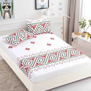 Huse de pat, 3 Piese, Finet cu elastic 180x200