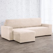 Huse care se întind foarte bine NIAGARA smântânii canapea cu otoman stânga (l. 200 - 300 cm)