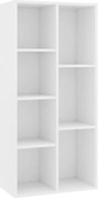 vidaXL Bibliotecă, alb, 50x25x106 cm, lemn prelucrat
