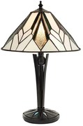 Endon 70365 - Lampă de masă Tiffany ASTORIA 1xE14/40W/230V Ø 30 cm