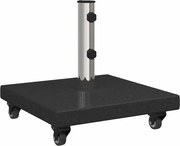 vidaXL Bază pentru umbrelă Negru 45 x 45 x 45 cm Granit