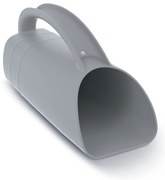 Udato de gradina multifunctional, plastic ABS, gri