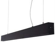 Lustra LED moderna design minimalist LINNEA 140cm negru