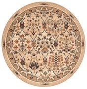 Covor lana rotund Amara light beige Selectează mărime: 133 X 133