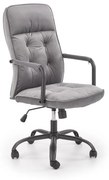 Scaun de birou tapitat Colin catifea – L54 x A57 x 110h cm