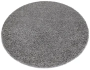 Covor SOFFI cerc shaggy 5cm gri