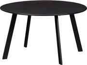 Măsuță auxiliară de grădină WOOOD Fer, ø 70 cm, negru