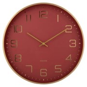 Karlsson 5973RD ceas de perete design roșu,diametru 40 cm