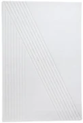 Covor Kyoto alb, mai multe dimensiuni - Woud Dimensiuni: 300 x 200 cm