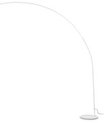 Lampadar LED modern tip arc Comet pt alb