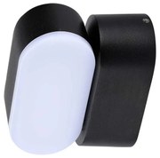 Aplică LED flexibilă de exterior LED/5W/230V 3000K IP65 negru