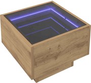 vidaXL Masă de cafea Stejar Artizanal 40 x 40 x 30 cm Lemn compozit