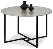 Masă de sufragerie Bird (beton + negru). 1111737