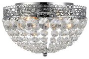 Markslöjd 106062 - Plafonieră de cristal SAXHOLM 2xE14/40W/230V