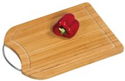 Kesper 58380 Placă de bambus cu mâner, 37 x 26 x1,6 cm
