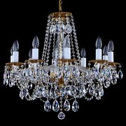 Candelabru cristal Bohemia 10 brate, diam. 68cm Demeter X CE