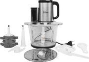 Tocator legume-fructe Zilan ZLN2767 digital multifunctional, Vas sticla capacitate 3L, 4 functii presetate, Lame din titan, Putere 500W