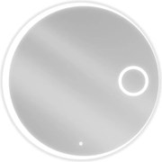 Mexen Ella oglindă de baie iluminată cu oglindă cosmetică, rotundă 90 cm, LED 6000K, antiaburire - 9811-090-090-611-00