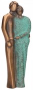 Statueta bronz masiv "Iubire"