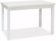 Masa Adam alb mat L120xl68 cm