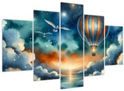 Tablou - Zbor sub cerul nopții (150x105 cm)