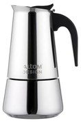 Espressor aragaz Arlo, inox, 4 portii, 200 ml