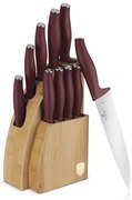 BerlingerHaus Set de cuțite cu suport din bambus Leonardo, 10 piese