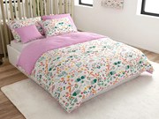 Lenjerie de pat din bumbac LUNETTA roz Dimensiunile lenjeriei: 70 x 90 cm | 140 x 200 cm