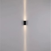 Aplica LED exterior iluminat sus si jos IP65 ELIO antracit