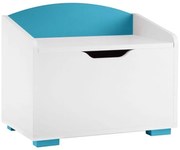 Container depozitare pentru copii PABIS 50x60 cm alb/albastru