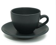Set Ceasca Cafea Espresso Scurt + Farfurie Vulcano 70 ml