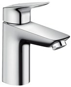 Baterie lavoar Hansgrohe Logis 100, push-open, crom - 71107000