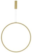 Pendul LED dimabil design modern Change auriu 80,7cm