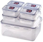 Set de 7 recipiente pentru alimente LOCKnLOCK