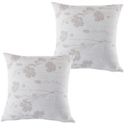 Set de 2 feţe pernuţe SOFIA bej 40 x 40 cm