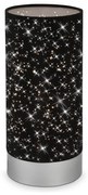 Lampă de masă STARRY SKY 1xE14/25W/230V negru Briloner 7028-015