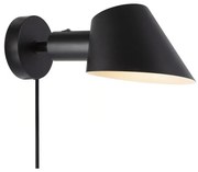 Nordlux - Aplica de perete STAY 1xE27/60W/230V neagră