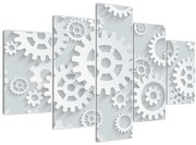 Tablou - Roți dințate (150x105 cm)
