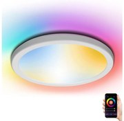 Plafonieră LED RGB+CCT LED/25W/230V 2700-6500K Wi-Fi Aigostar