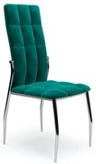Scaun de bucaterie Darwin, verde/argintiu