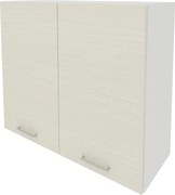Corp Superior Lecce, 2 Usi, Larice/Alb, 80 x 30 x 65 cm