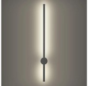 Brilagi - Aplică LED de exterior AURA, 12W, 230V, 4000K, IP54, antracit