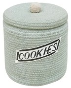 Coș de jucării pentru copii albastru deschis din material textil ø 20x26 cm Cookie Jar – Lorena Canals