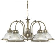 Lustra suspendata stil clasic American Diner 5L alama antic 9345-5 SRT