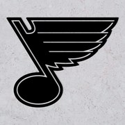 DUBLEZ | Logo de hochei din lemn - St. Louis Blues